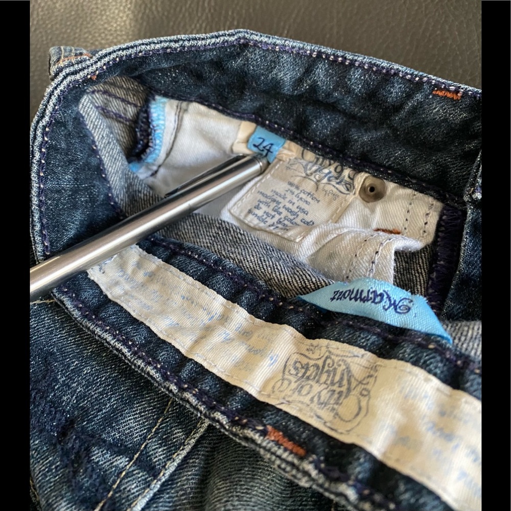 CITY of ANGELS “Marmont” Dark Blue Women’s Denim Jeans Sz 24